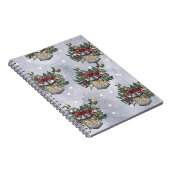 Carnet Motif de lanterne de l'Avent de Noël (Côté Droit)