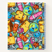 Carnet Motif de l'école de dessin (Dos)