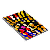 Carnet Motif de lecture couleur expressif (Côté Droit)