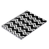 Carnet Motif de ligne double couleur Zig Zag (Côté gauche)
