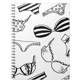 Carnet Motif de lingerie : Sous-vêtements Arrière - plan