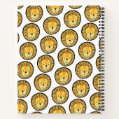 Carnet Motif de lion amusant  (Dos)