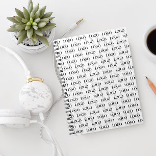 Carnet Motif de logo Entreprise Rectangle personnalisé