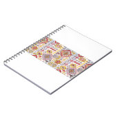 Carnet Motif de l'ornement en cachemire indien. Mandal et (Côté gauche)