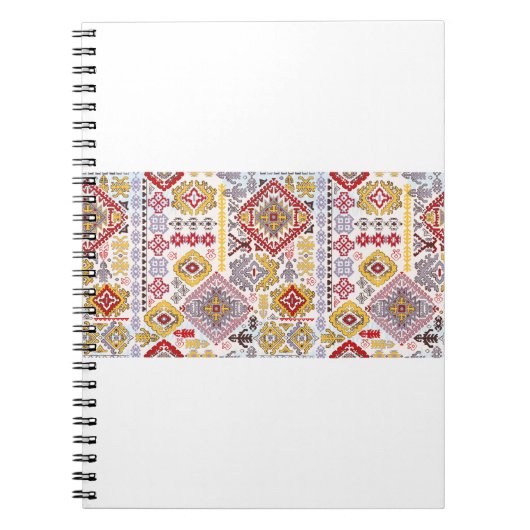 Carnet Motif de l'ornement en cachemire indien. Mandal et (Devant)