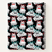 Carnet Motif de lunettes de grenouille (Dos)