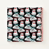 Carnet Motif de lunettes de grenouille (Dos)