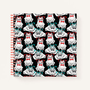 Carnet Motif de lunettes de grenouille