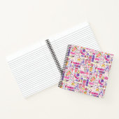 Carnet Motif de manucure à doodle mignon (Intérieur)
