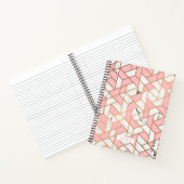 Carnet Motif de marbre géométrique (Intérieur)