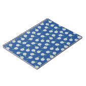 Carnet motif de marguerite (Côté gauche)