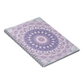 Carnet Motif de médaillon lavande et violet (Côté Droit)