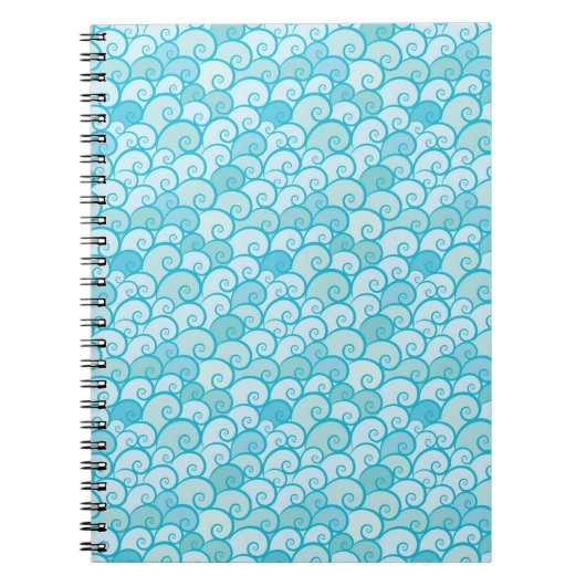 Carnet Motif de mer (Devant)