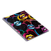 Carnet motif de mode sans couture Abstrait. style de beau (Côté Droit)
