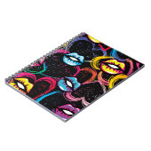 Carnet motif de mode sans couture Abstrait. style de beau (Côté gauche)