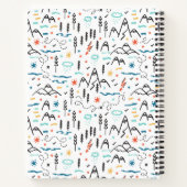 Carnet Motif de montagne (Dos)