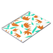 Carnet Motif de mosaïque de fleurs (Côté gauche)