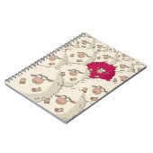 Carnet Motif de moutons (Côté gauche)