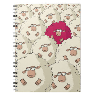 Carnet Motif de moutons