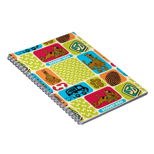 Carnet Motif de mystère Scooby-Doo (Côté Droit)