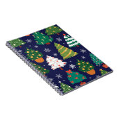 Carnet Motif de Noël (Côté Droit)