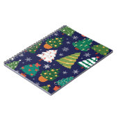 Carnet Motif de Noël (Côté gauche)