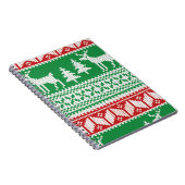 Carnet Motif de Noël (Côté Droit)