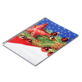 Carnet Motif de Noël (Côté gauche)