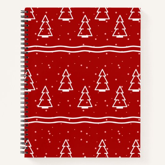 Carnet Motif de Noël 116 (Devant)