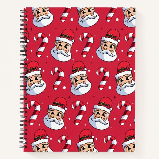 Carnet Motif de Noël 89 (Devant)