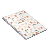 Carnet motif de noël avec biscuits d'arbre de noël (Côté Droit)