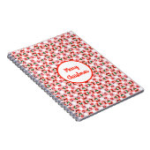 Carnet Motif de Noël festif (Côté Droit)