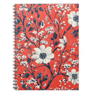 Carnet Motif de Noël floral de Poinsettia (18)