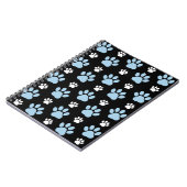 Carnet Motif De Pailles, Paniers Bleus, Pailles De Chien, (Côté gauche)