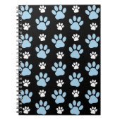 Carnet Motif De Pailles, Paniers Bleus, Pailles De Chien, (Devant)