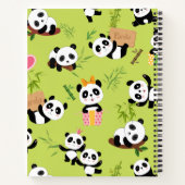 Carnet Motif de Panda 3 (Dos)