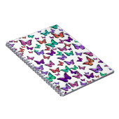 Carnet Motif de papillons colorés jolis (Côté Droit)