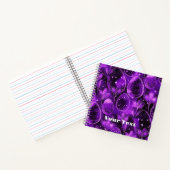 Carnet Motif de Pâques gothique violet (Intérieur)