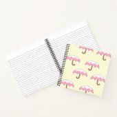 Carnet motif de parapluie (Intérieur)