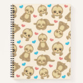 Carnet Motif De Parfums, Mignons Parfums, Coeurs (Devant)