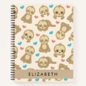 Carnet Motif De Parfums, Mignons Parfums, Coeurs, Votre N (Devant)