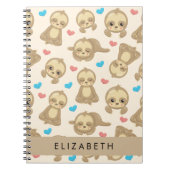 Carnet Motif De Parfums, Mignons Parfums, Coeurs, Votre N (Devant)