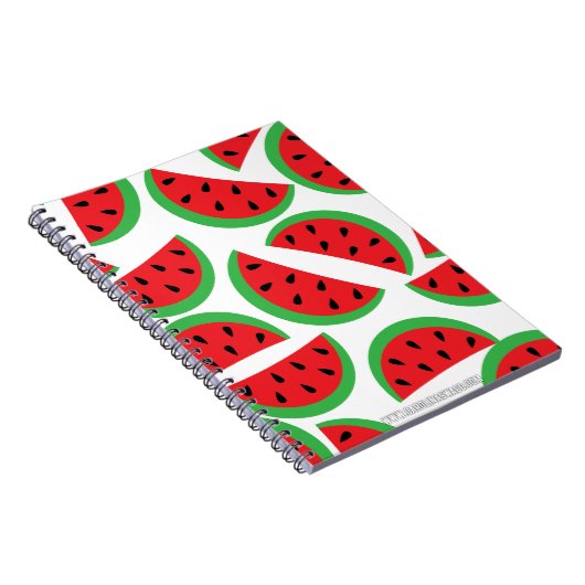 Carnet Motif de pastèque (Côté Droit)