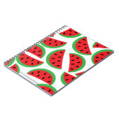 Carnet Motif de pastèque (Côté gauche)