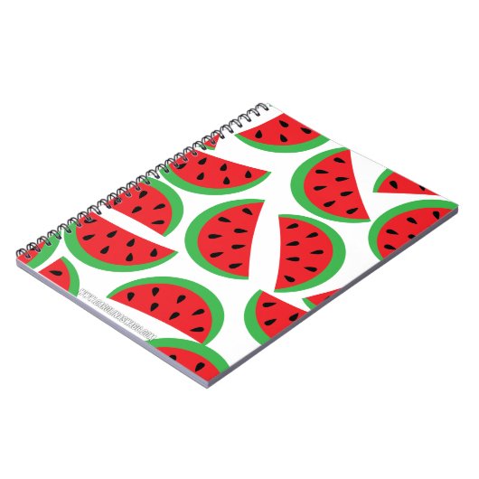 Carnet Motif de pastèque (Côté gauche)