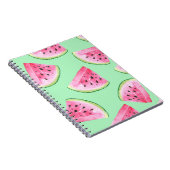 Carnet Motif de pastèque en Aquarelle Wa (Côté Droit)