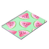 Carnet Motif de pastèque en Aquarelle Wa (Côté gauche)