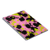 Carnet Motif de peinture Abstrait (Côté Droit)