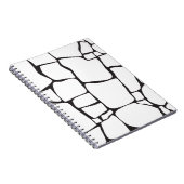 Carnet Motif de pierre abstrait moderne (Côté Droit)