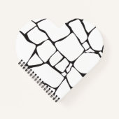 Carnet Motif de pierre abstrait moderne (Devant)